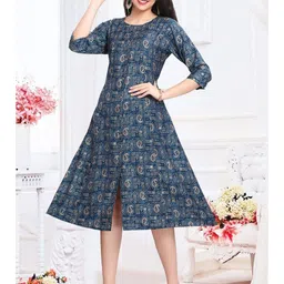 GREAT OUTFITS Ethnic Motifs Printed Modal Kurti-image-53