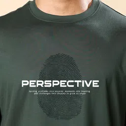 THEFITTHEORY Men Typography Printed Dri-FIT T-shirt image 3