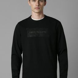 Louis Philippe Sport Men Brand Logo Printed Round Neck Pullover Sweatshirt-picture-46