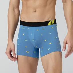 XYXX  Splash Intellifresh Pack Of 3 Printed Anti-Roll Cotton Trunks XYTRNK3PCKN919 image 2
