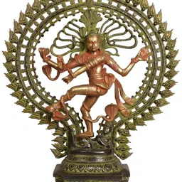 Exotic India Gold-Toned Religious Idol Showpiece-image-61