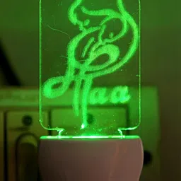 1ST TIME Red & White Acrylic Abstract Shaped Shaped Wall Lamp image 5