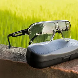 Jiebo Unisex Square Sunglasses with UV Protected Lens LED-01-picture-20