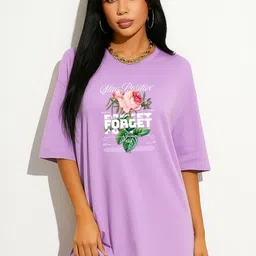 Moda Rapido Women Floral Printed T-shirt image 2