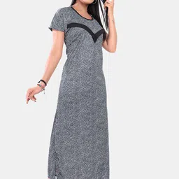 Be You Printed Maxi Nightdress image 3