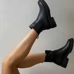 Alberto Torresi Women Genuine Leather Round Toe Regular Boots-picture-26