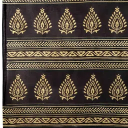 Jevi Prints Kalamkari Printed Pure Cotton Saree image 3