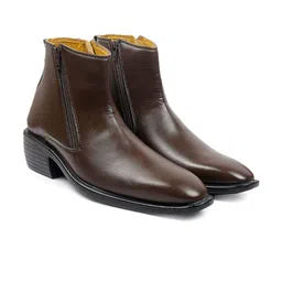 riffway Men Height Increasing Block Heel Boots image 3
