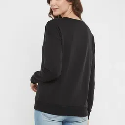 Calm Down Women Printed Sweatshirt image 2