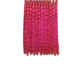 1ST TIME 12Pcs Beaded Glass Bangles image 2