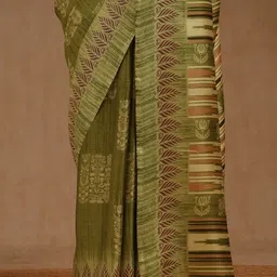 Soch Ethnic Motifs Art Silk Handloom Saree image 3