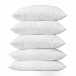 JDX White 5 Pieces Cotton Sleep Pillow-image-39