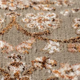 obsessions Brown Traditional Polyester 59x32 Inches Machine Made Floor Runner image 3