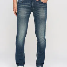 Pepe Jeans Men Slim Fit Low-Rise Heavy Fade Cotton Stretchable Jeans-picture-38