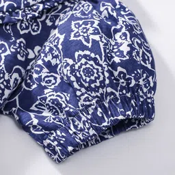 StyleCast x Revolte Print Puff Sleeve A-Line Dress image 5