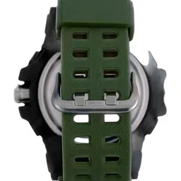 Otage Men Dial & Textured Straps Digital Watch Otg 1384 Green1 image 4