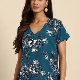 DressBerry Women Floral Print Top image 3