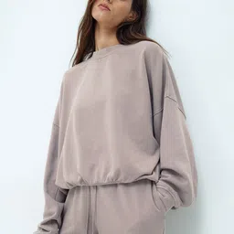 H&M Women Oversized Sweatshirt image 1