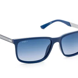 Image Men Rectangle Sunglasses with Polarised and UV Protected Lens IMS791C3PSG-image-2