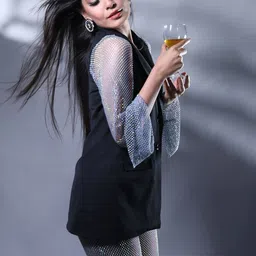 Ashtag Tailored-Fit Single Breasted Blazer image 3