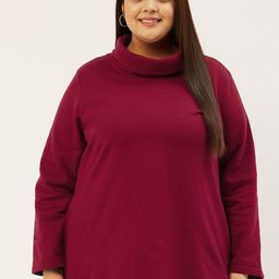 theRebelinme Women Turtle Neck Long Sleeves Sweatshirt-picture-22