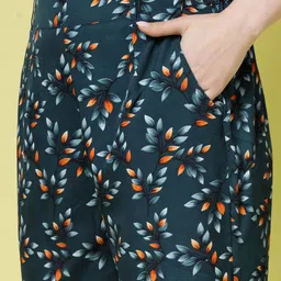 BEING NAUGHTY Floral Printed Halter Neck Sleeveless Top With Palazzo image 3