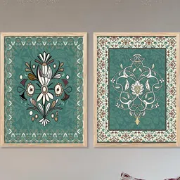 WALLLANE Brown Wood Wall Art-picture-25