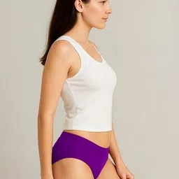 HRX by Hrithik Roshan Pack of 2 Cotton High-Rise Hipster Briefs image 4