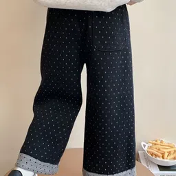 LULU & SKY Girls Wide Leg High-Rise Jeans image 4