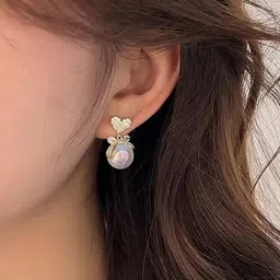 ONUYX Silver-Plated Alloy Earrings image 1