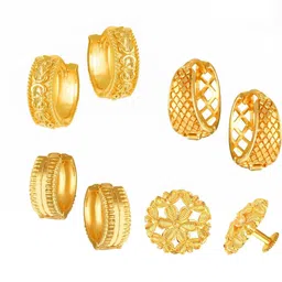 VIVASTRI Women Gold-Plated Alloy Earrings-picture-38