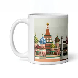 Mr UVD White & Brown Graphic Printed Ceramic Glossy Mugs 350 ML-picture-36