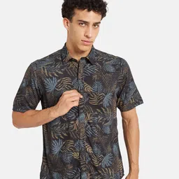METTLE Men Floral Printed Casual Shirt-image-39