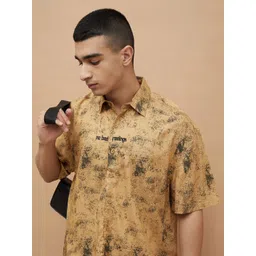 Forca Men Opaque Printed Casual Shirt image 2