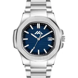 LUXURIT Men Patterned Dial & Stainless Steel Straps Analogue Date Aperture Watch LXMT-802-picture-21