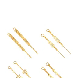 VIVASTRI Women Gold-Plated Alloy Earrings-picture-29