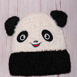 DukieKooky Unisex Kids Embroidered Woollen Beanie-picture-45