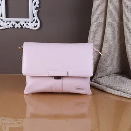 Metro Women Solid Structured Sling Bag-image-96