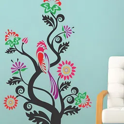 LANSTICK Tree With Birds Wall Sticker image 2