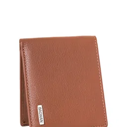 BAGMAN Men Leather Two Fold Wallet image 3