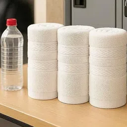 Dollar Pack of 6 100% Cotton Soft High Absorben & Comfortable Hand Towel image 3