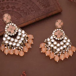 Anouk Brass Gold-Plated Earrings-picture-34
