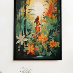 SOWPEACE Green & White 1 Piece Canvas Other Wall Photographs image 4