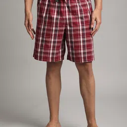 BStories Men Checked Lounge Shorts-image-17