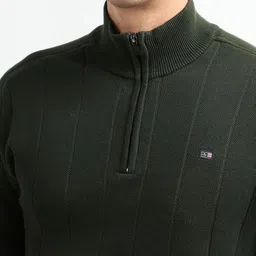 Arrow Sport Men Ribbed Pullover image 5