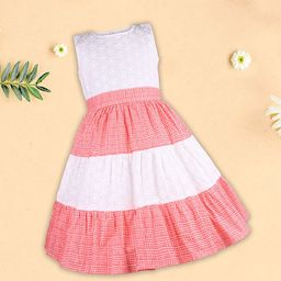 Wish Karo Checked Fit & Flare Dress-picture-41