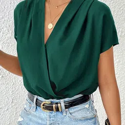 StyleCast V-Neck Bodysuit-picture-36