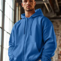 NOBERO Men Zipper Hooded Sweatshirt-picture-31