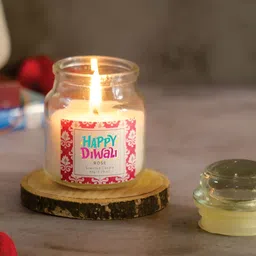 Aromatic Fables White 2 Pieces Scented Jar Candles image 4