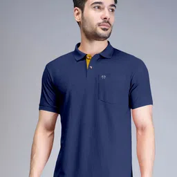 Triptee Men Henley Neck Pure Cotton Pockets T-shirt-image-16